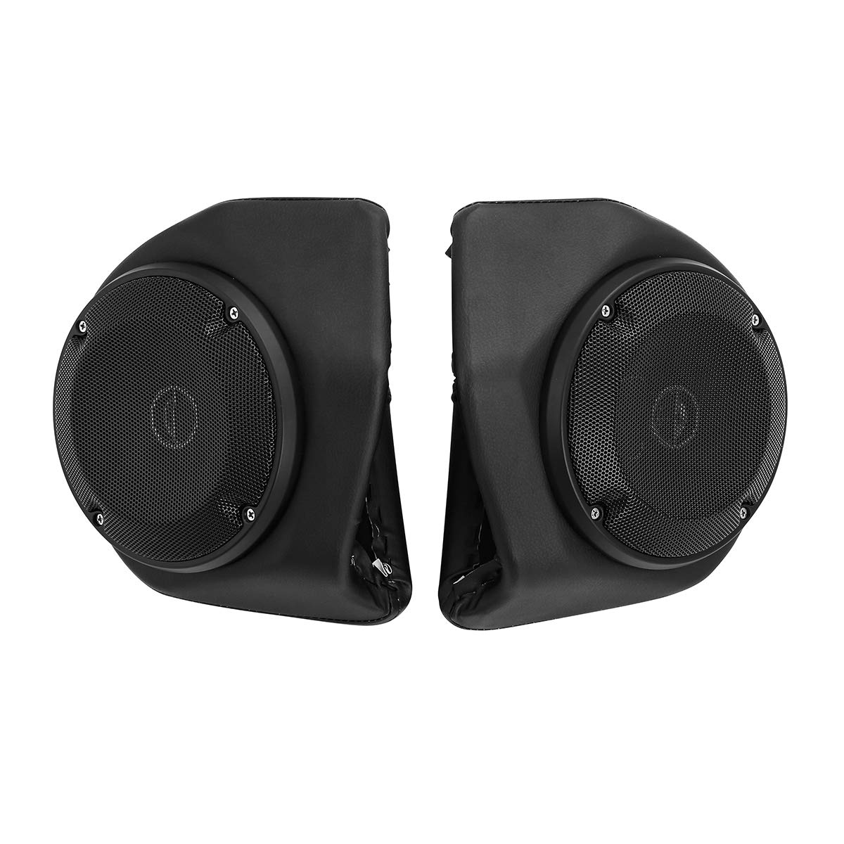 TCMT Backrest 6.5" Pack Trunk Rear Speaker Fits for Harley 2014-2023 Touring Electra Glide Street Glide Road Glide Ultra Limited Tri Glide Pack Trunk