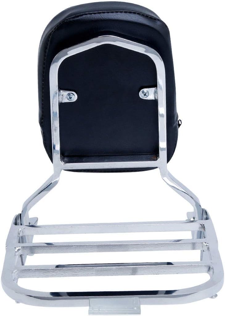 TCMT Backrest Sissy Bar Luggage Rack Fits For Honda Magna VF250 95-06 VF750 94-03
