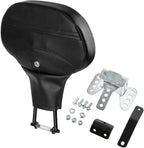 Adjustable Plug-in Driver Rider Backrest Backrest Pad Fit For Harley Touring Road King FLHR Street Glide FLHX Road Glide FLTR 2009-2025