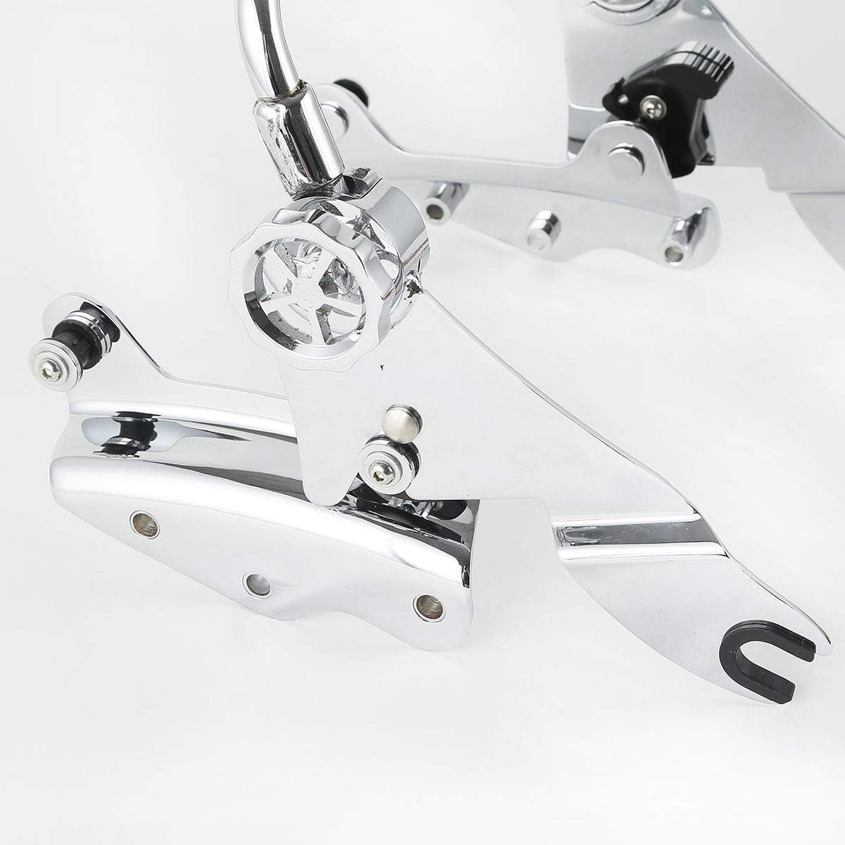 TCMT Backrest Sissy bar+Docking Hardware Kit Fits For Harley Touring Road King Road Glide Street Glide Electra Glide 2009-2013