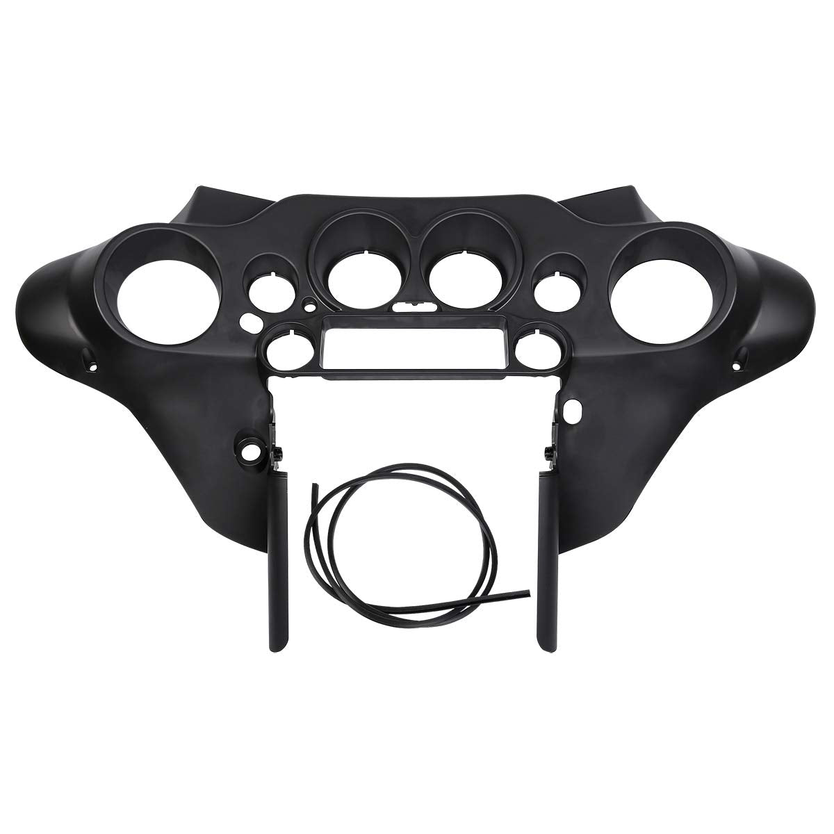 TCMT Batwing Inner & Outer Cowl Fairing & 8" Windshield Fit For Harley Touring Street Glide FLHX Electra Glide Ultra Classic FLHT FLHTC FLHTCU 1996-2013 (Inner Outer Fairing 8" Windshield)