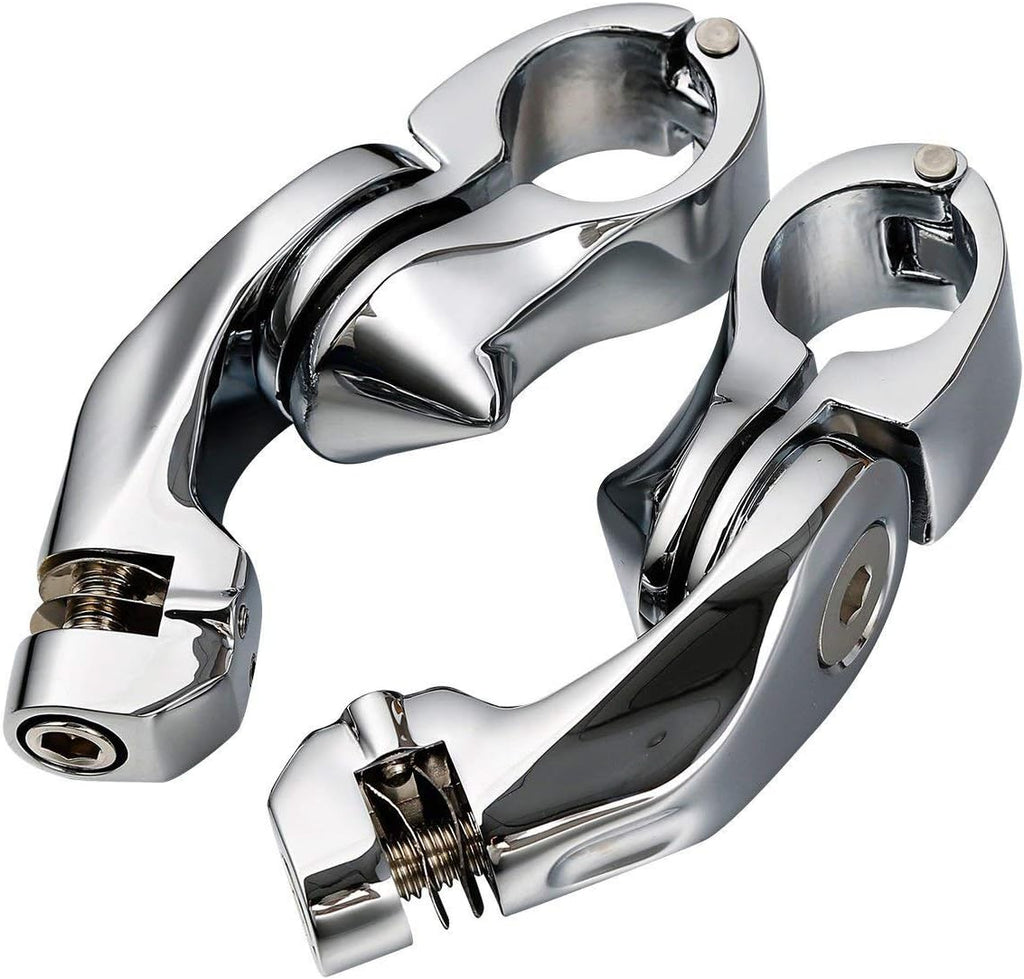 TCMT 32mm 1 1/4" Highway Engine Guard Bar Kit - Fits Harley Touring Road King, Street Glide, Electra Glide, Softail, Sportster, Dyna with 1-1/4" Engine Guards