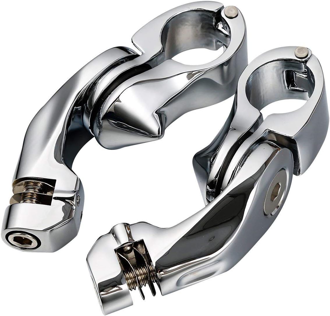 TCMT 32mm 1 1/4" Highway Engine Guard Bar Kit - Fits Harley Touring Road King, Street Glide, Electra Glide, Softail, Sportster, Dyna with 1-1/4" Engine Guards