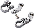 TCMT 32mm 1 1/4" Highway Engine Guard Bar Kit - Fits Harley Touring Road King, Street Glide, Electra Glide, Softail, Sportster, Dyna with 1-1/4" Engine Guards