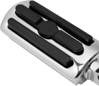 TCMT 10mm Highway Foot Pegs Footrest Chrome Fits For Harley Davidson Touring Softail Dyna