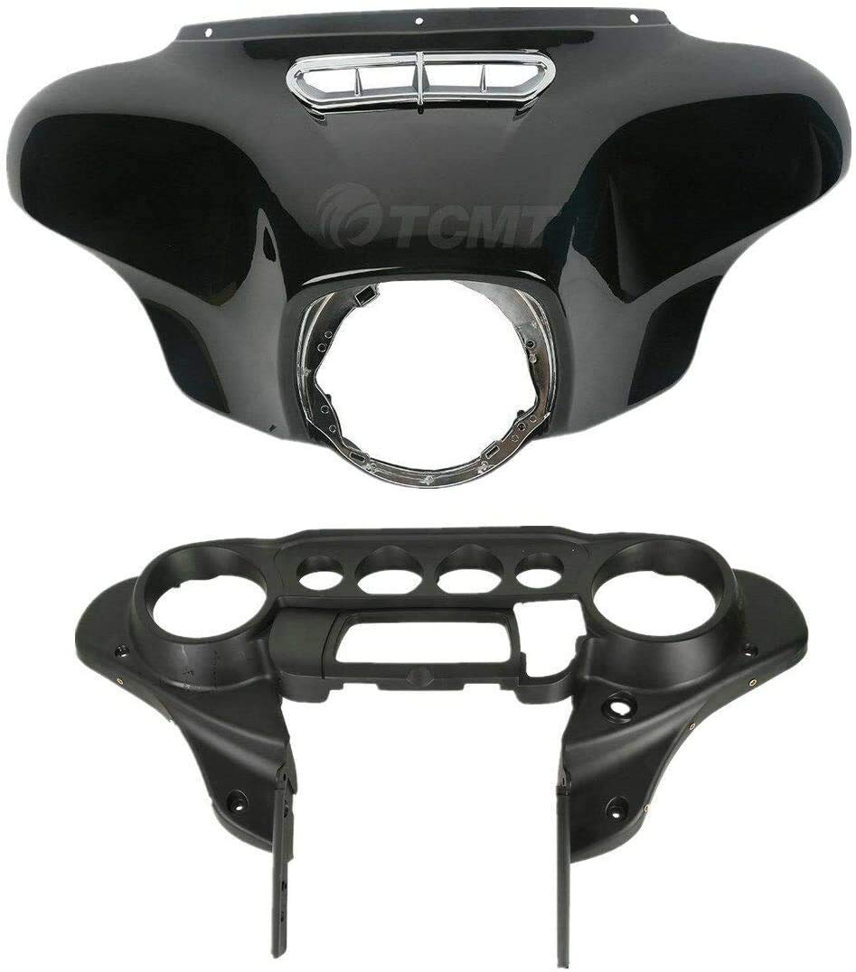 TCMT ABS Vented Outer Batwing Fairing Fit For Harley Touring 2014-2025 Electra Glide Street Glide Special Ultra Limited Tri Glide models