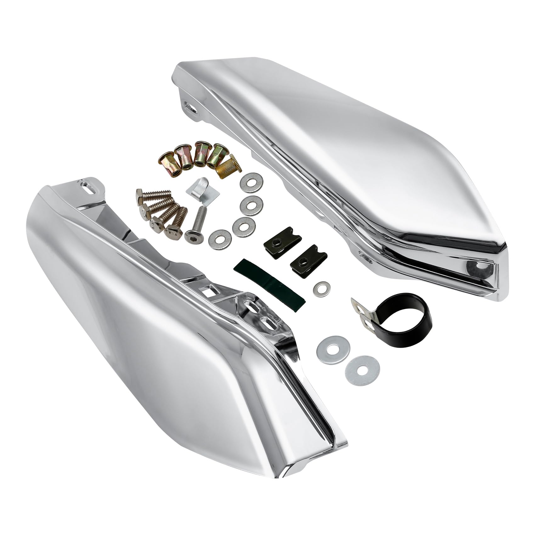 TCMT Mid Frame Deflectors Fit For Harley Touring Street Glide 2009-2024 18 Wicked Red