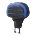 Adjustable Plug-in Driver Rider Backrest Backrest Pad Fit For Harley Touring Road King FLHR Street Glide FLHX Road Glide FLTR 2009-2025