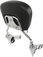 TCMT Adjustable Sissy Bar Passenger Backrest W/Pad Fits For Harley Touring Road King Street Glide Road Glide 2009-2025 Electra Glide 2009-2022 Ultra Limited 2014-2019 Ultra Classic 2009-2013