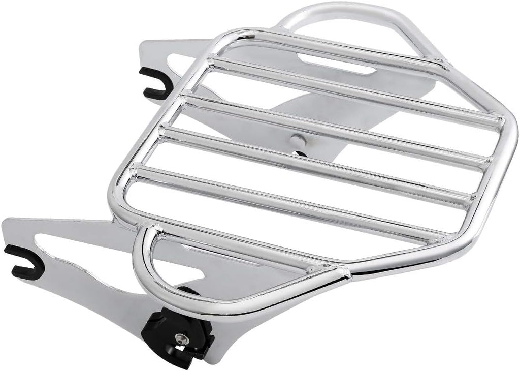 TCMT Adjustable Detachable Two Up Mounting Luggage Rack Fit for Harley Touring CVO Street Glide Road King Road Glide 2009-2025 Ultra Limited 2014-2018 Electra Glide 2010-2013 2019-2022