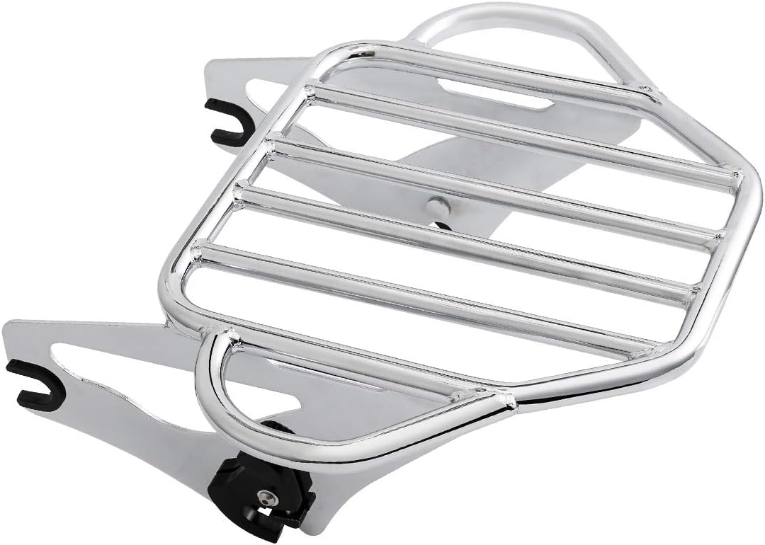 TCMT Adjustable Detachable Two Up Mounting Luggage Rack Fit for Harley Touring CVO Street Glide Road King Road Glide 2009-2025 Ultra Limited 2014-2018 Electra Glide 2010-2013 2019-2022