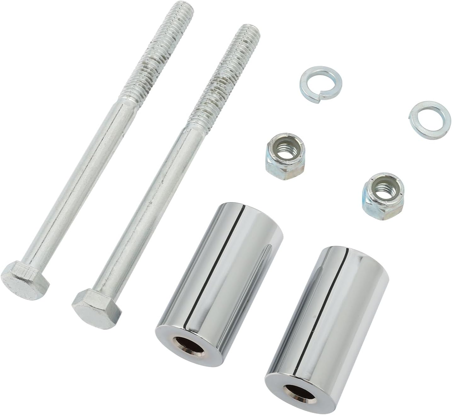 TCMT 2"Chrome Handlebar Risers Fits For Kawasaki Vulcan 800 900 1500 1600 2000 Classic Nomad