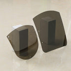 TCMT ABS Windshield Quarter Fairing Kit Fits For Sportster XL 88-16 Dyna 95-05 FXR 86-94 (Smoke)
