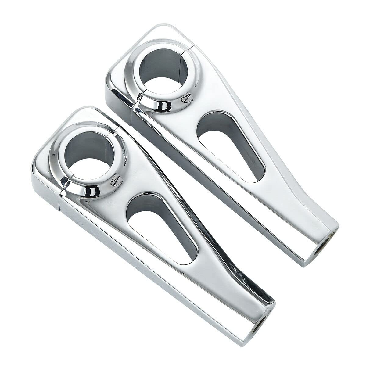 TCMT 4" Tall Handlebar Risers Fit For Harley Dyna Softail Sportster 1" Bars Fit For Yamaha Road Star Suzuki Boulevard Kawasaki Vulcan Honda Shadow 750 Aero Honda VTX 1800N