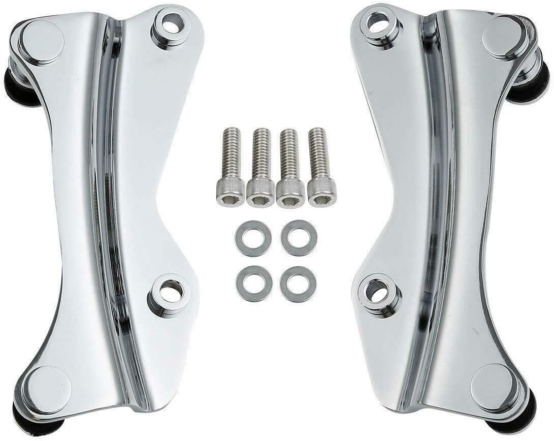 TCMT 13.7" King Motorcycle Trunk Box Backrest Pad Luggage Mount Rack Taillight Docking Hardware Fit For Harley 2014-2025 Touring CVO Road King Road Glide Street Glide Electra Glide Pack