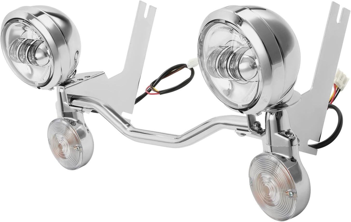TCMT 4.5" LED Spot Passing Lights Turn Signals Lamp Driving Fog Spot Light Bar Fit For Harley Fit For Harley Touring Road Glide Street Glide Road King Electra Glide Ultra Classic 1994-2024