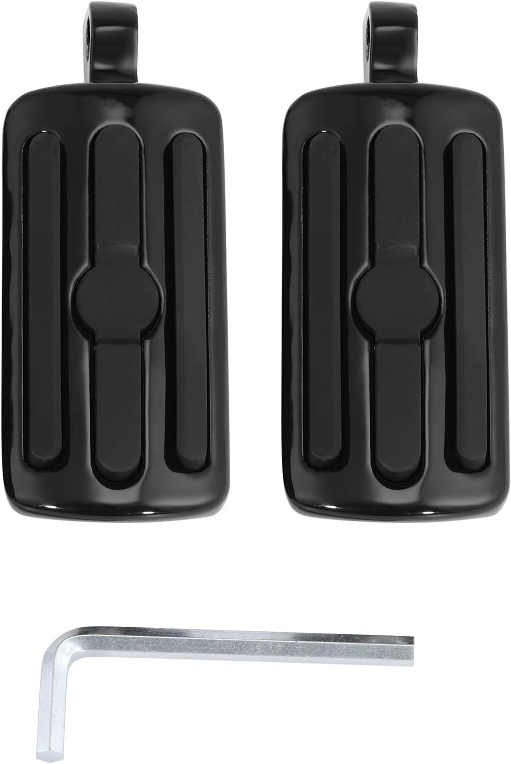 TCMT 10mm High Way Foot Pegs Rests Mount Fits For Harley Davidson Touring Sportster Dyna