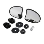 TCMT 10mm Inner Fairing Mount Rear Mirror Fit For Harley Touring Street Glide Ultra Limited Tri Glide 2014-2023 Electra Glide 2014-2022 CVO Limited 2014-2020