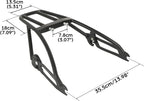 TCMT 2 Up Luggage Rack & Backrest Fits For Harley Street 500 750 XG500 XG750 2015-2020 (Luggage Rack)