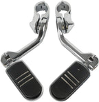 TCMT 32mm 1 1/4" Highway Engine Guard Bar Highway Footpegs Mount Kit Fits For Harley Touring Road King Street Glide Road Glide Electra Glide Softail Sportster Dyna with 1.25" Engine Guards
