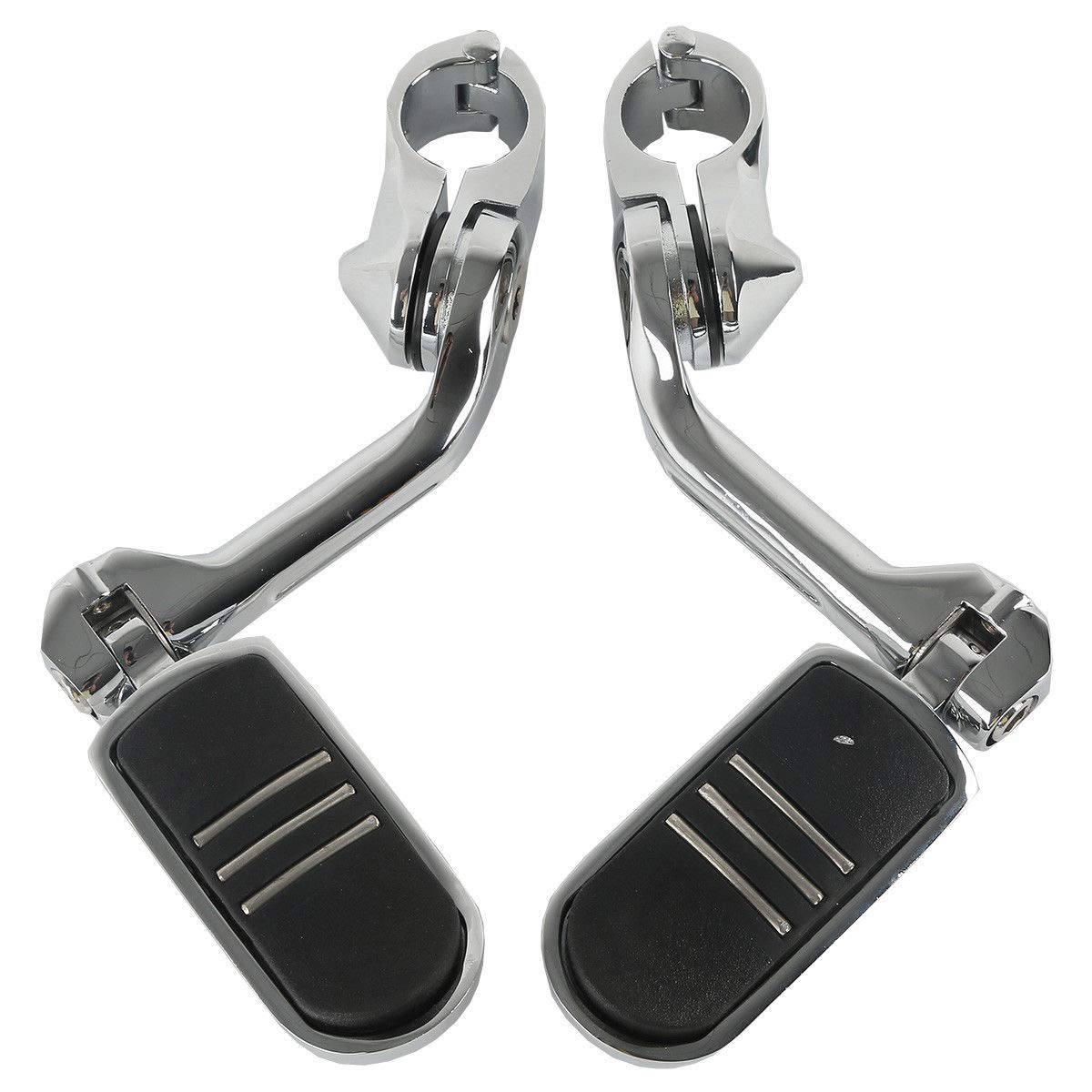 TCMT 32mm 1 1/4" Highway Engine Guard Bar Highway Footpegs Mount Kit Fits For Harley Touring Road Electra Street Glide Road King Dyna Sportster