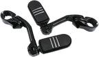 TCMT 32mm 1 1/4" Highway Engine Guard Bar Highway Footpegs Mount Kit Fits For Harley Touring Road King Street Glide Road Glide Electra Glide Softail Sportster Dyna with 1.25" Engine Guards