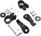 TCMT 32mm 1 1/4" Highway Engine Guard Bar & Footpegs Mount Kit - Fits Harley Touring, Road King, Street Glide, Electra Glide, Softail, Sportster, Dyna with 1-1/4" Engine Guards
