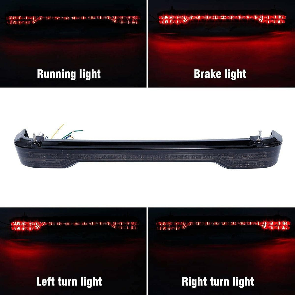 TCMT 13.7" King Motorcycle Trunk Box Backrest Luggage Rack 2 Up Mount Rack Base Plate Fit For Harley 2014-2025 Touring CVO Road King Road Glide Street Glide Electra Glide Pack