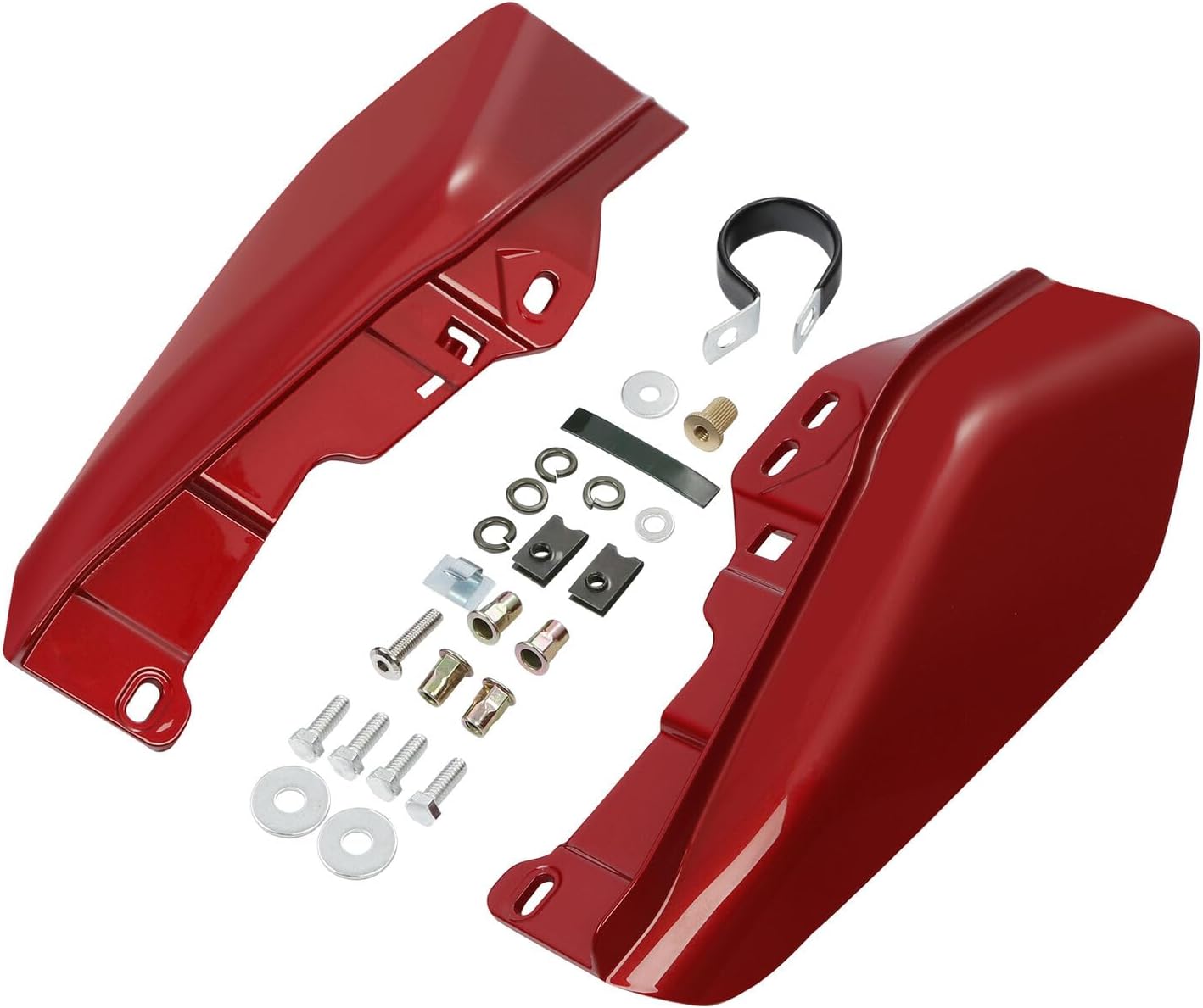 TCMT Mid Frame Deflectors Fit For Harley Touring Street Glide 2009-2024 18 Wicked Red