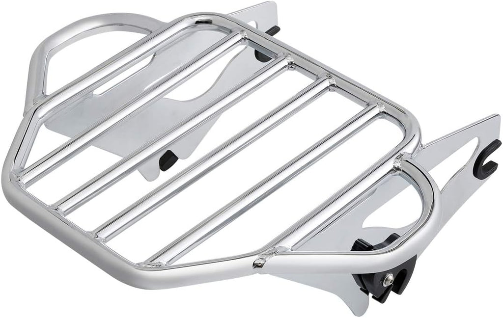 TCMT Adjustable Detachable Two Up Mounting Luggage Rack Fit for Harley Touring CVO Street Glide Road King Road Glide 2009-2025 Ultra Limited 2014-2018 Electra Glide 2010-2013 2019-2022