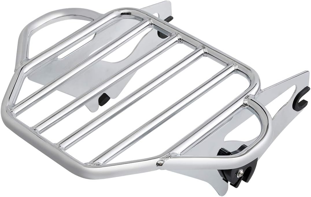 TCMT Adjustable Detachable Two Up Mounting Luggage Rack Fit for Harley Touring CVO Street Glide Road King Road Glide 2009-2025 Ultra Limited 2014-2018 Electra Glide 2010-2013 2019-2022