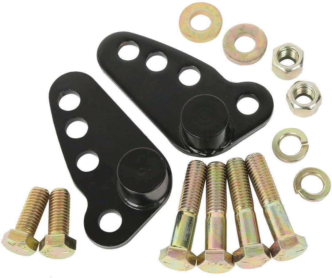 TCMT 1-3" Adjustable Lowering Kits Fits For Harley Electra Glide Ultra Classic 2002-2016 Street Glide Road King with Hard Saddlebags Only.