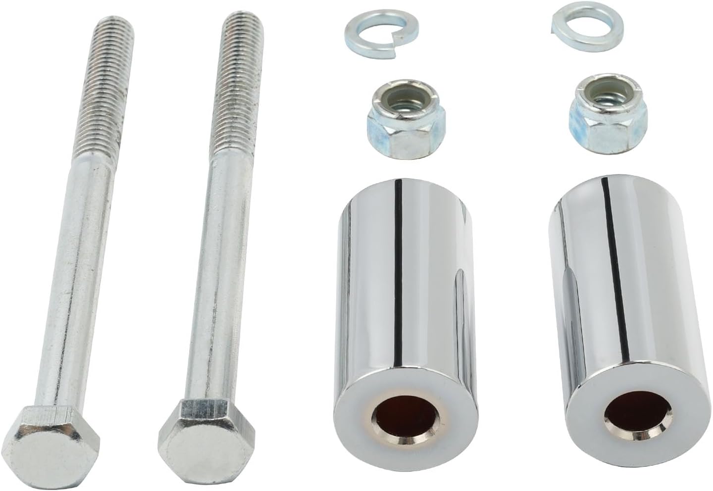 TCMT 2"Chrome Handlebar Risers Fits For Kawasaki Vulcan 800 900 1500 1600 2000 Classic Nomad