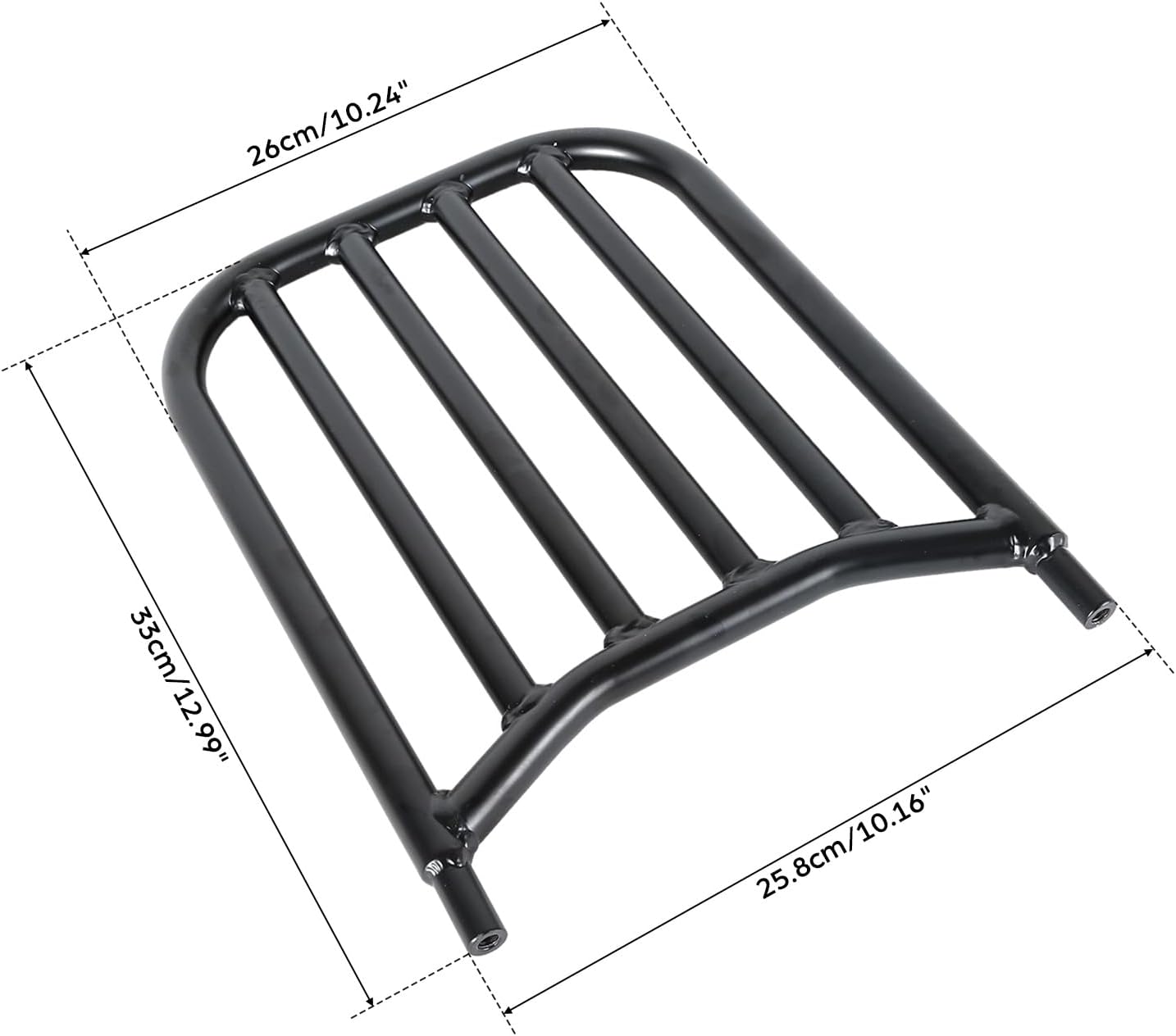 TCMT Backrest Sissy Bar Luggage Rack Fits For Indian 2017-2024 Chieftain Limited 2017-2019 Chief Dark Horse 2016-2024 Chieftain Dark Horse 2016-2020 Springfield 2014-2024 Chieftain