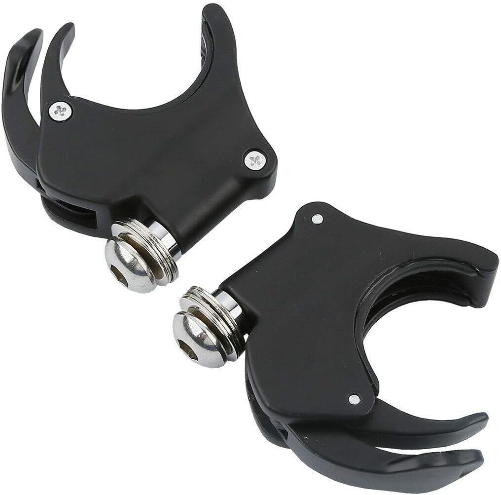 TCMT 49mm Detachable Windshield Clamps Fits For Harley Sportster XL1200X 2016-2022 Dyna Street Bob 2006-2016 Fat Bob 2008-2015 Super Glide 2006-2014 Wide Glide Low Rider V Rod VRSCA 2002-2005