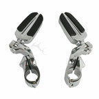 TCMT 1.25" Male Mount Style Footpeg Peg Fit For Harley Touring Road King Street Glide Road Glide Electra Glide Softail Sportster Dyna with 1-1/4" Engine Guards
