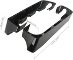 TCMT 4" Hard Stretched SaddleBag Extension Fits For Harley 2014-2024 Street Road Electra Glide Road King Ultra Limited