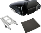 TCMT 5.5" Razor Motorcycle Trunk Box Backrest Psd Fits For Harley Touring 2014-2025 CVO Road King Road Glide Street Glide Electra Glide Ultra Limited Tri Glide Pack