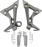 TCMT Aluminum Rear Passenger Foot Peg Bracket Fit For Kawasaki Ninja 300 2013-2017