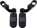 TCMT 32mm 1 1/4" Highway Engine Guard Bar Highway Footpegs Mount Kit Fits For Harley Touring Road King Street Glide Road Glide Electra Glide Softail Sportster Dyna with 1.25" Engine Guards