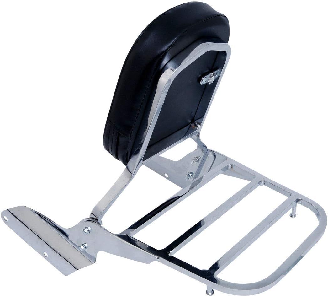 TCMT Backrest Sissy Bar Luggage Rack Fits For Honda Magna VF250 95-06 VF750 94-03