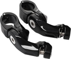 TCMT 32mm 1 1/4" Highway Engine Guard Bar Highway Footpegs Mount Kit Fits For Harley Touring Road King Street Glide Road Glide Electra Glide Softail Sportster Dyna with 1-1/4" Engine Guards