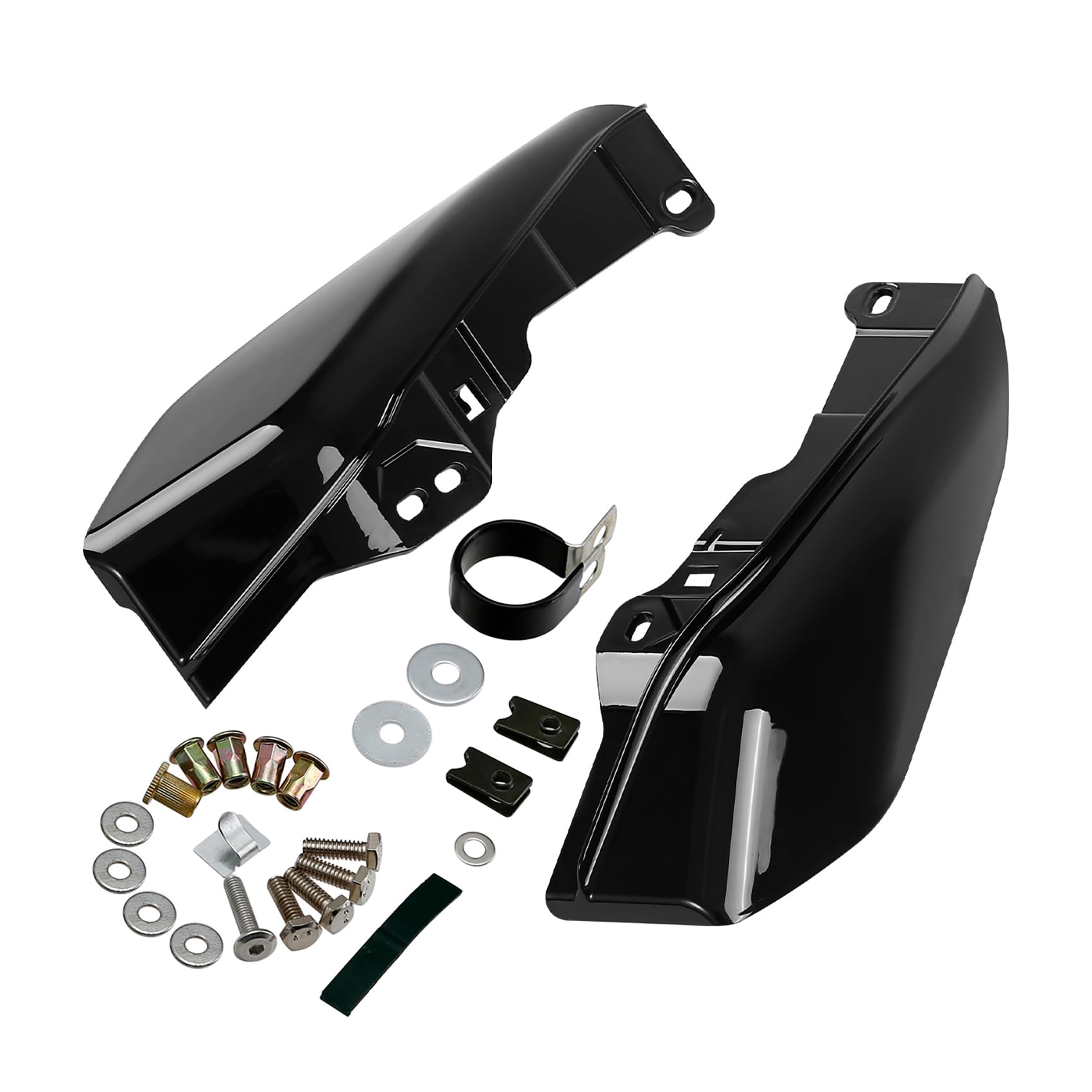 TCMT Mid Frame Deflectors Fit For Harley Touring Street Glide 2009-2024 18 Wicked Red