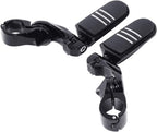 TCMT 32mm 1 1/4" Highway Engine Guard Bar Highway Footpegs Mount Kit Fits For Harley Touring Road King Street Glide Road Glide Electra Glide Softail Sportster Dyna with 1.25" Engine Guards