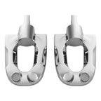 TCMT 10mm High Way Foot Pegs Rests Mount Fits For Harley Davidson Touring Sportster Dyna