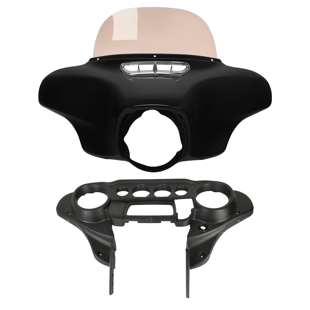 TCMT ABS Batwing Inner Outer Fairing Speakers Cover Fit For Harley Touring 2014-2025 Electra Glide Street Glide Special Ultra Limited Tri Glide