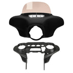 TCMT ABS Batwing Inner Outer Fairing Speakers Cover Fit For Harley Touring 2014-2025 Electra Glide Street Glide Special Ultra Limited Tri Glide