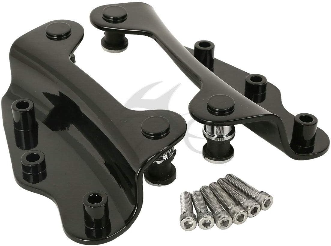TCMT 4 Point Docking Hardware Backrest Sissy Bar Fits For Harley Touring Road King Electra Street Road Glide 2009-2013
