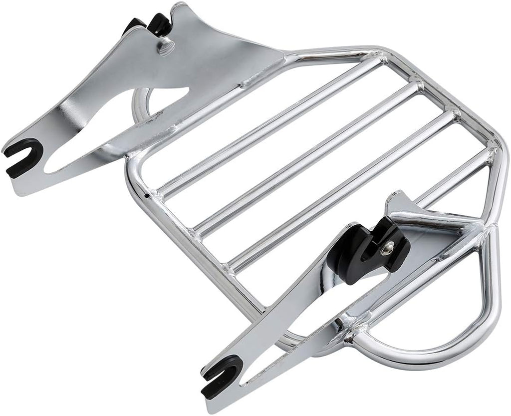 TCMT Adjustable Detachable Two Up Mounting Luggage Rack Fit for Harley Touring CVO Street Glide Road King Road Glide 2009-2025 Ultra Limited 2014-2018 Electra Glide 2010-2013 2019-2022