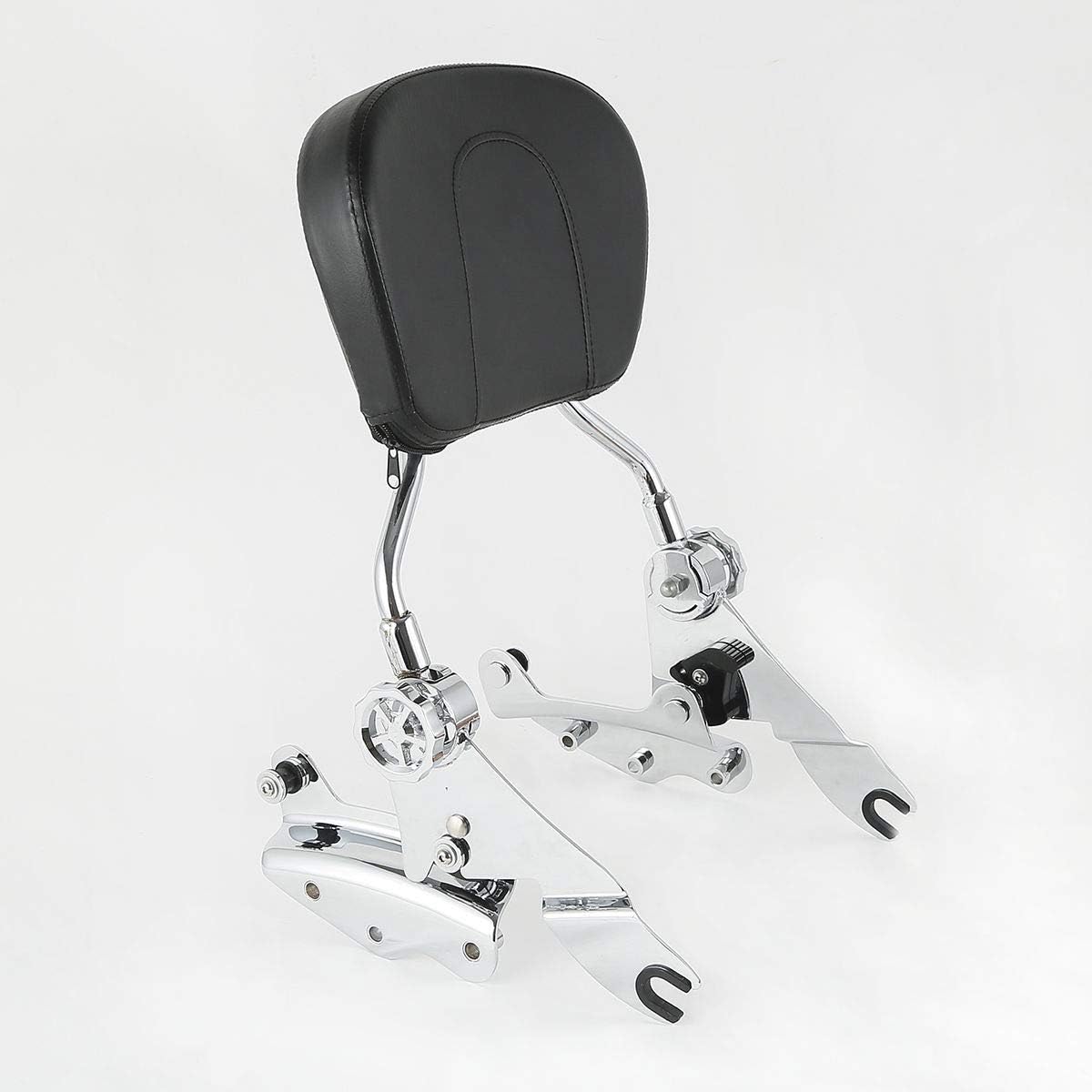 TCMT Backrest Sissy bar+Docking Hardware Kit Fits For Harley Touring Road King Road Glide Street Glide Electra Glide 2009-2013